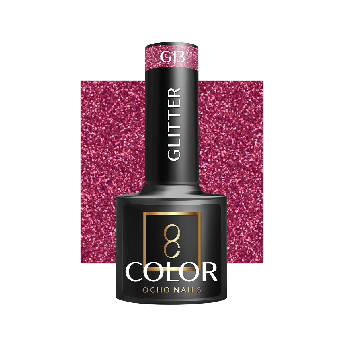 OCHO Nails Hybrid-Nagellack Glitter G13 -5 g
