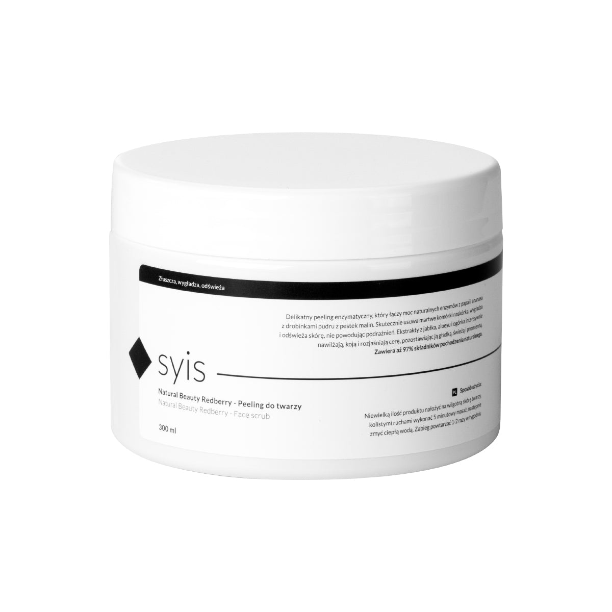Syis Natural Beauty Redberry Gesichtspeeling 300 ml