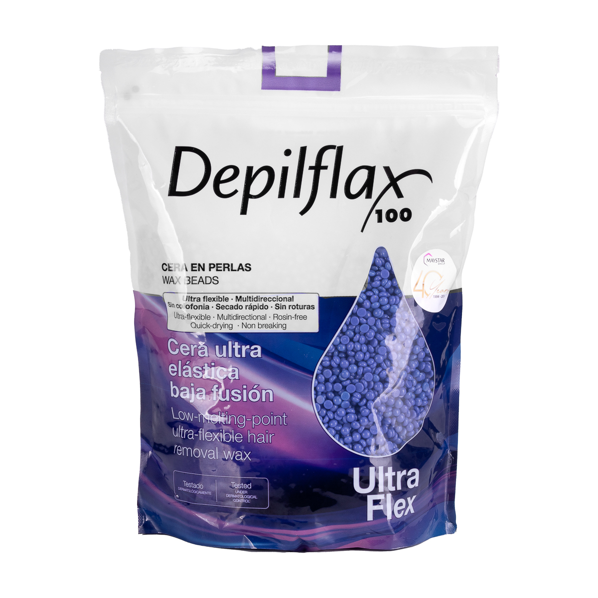 DEPILFLAX100 Mauve mit Titan Dio