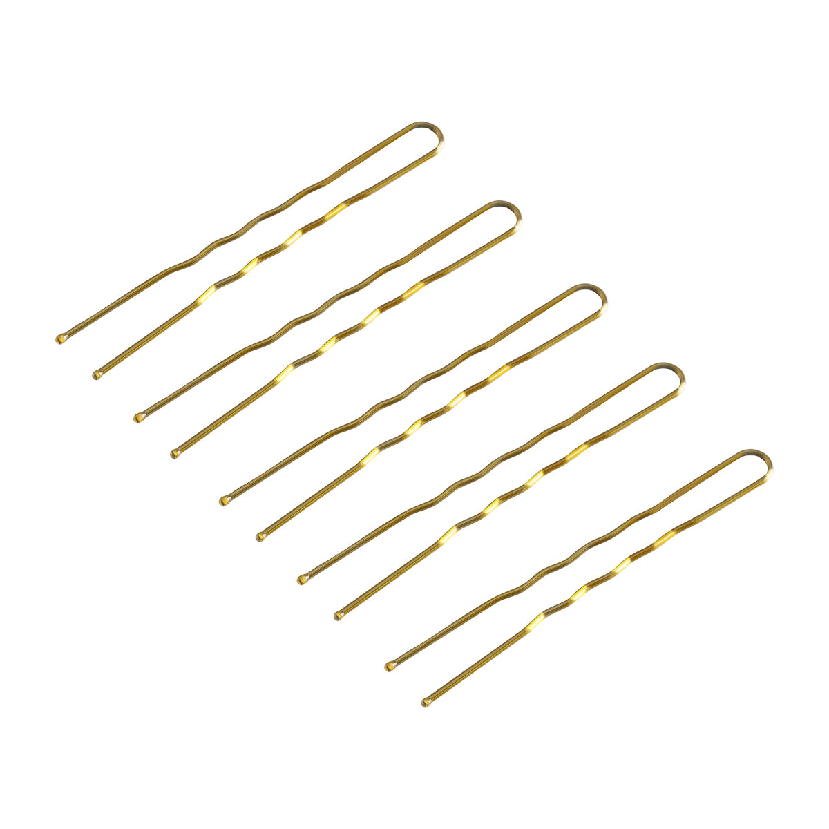 Friseurbrötchen für Haare E-57 120 Stk... 5,6 cm Gold