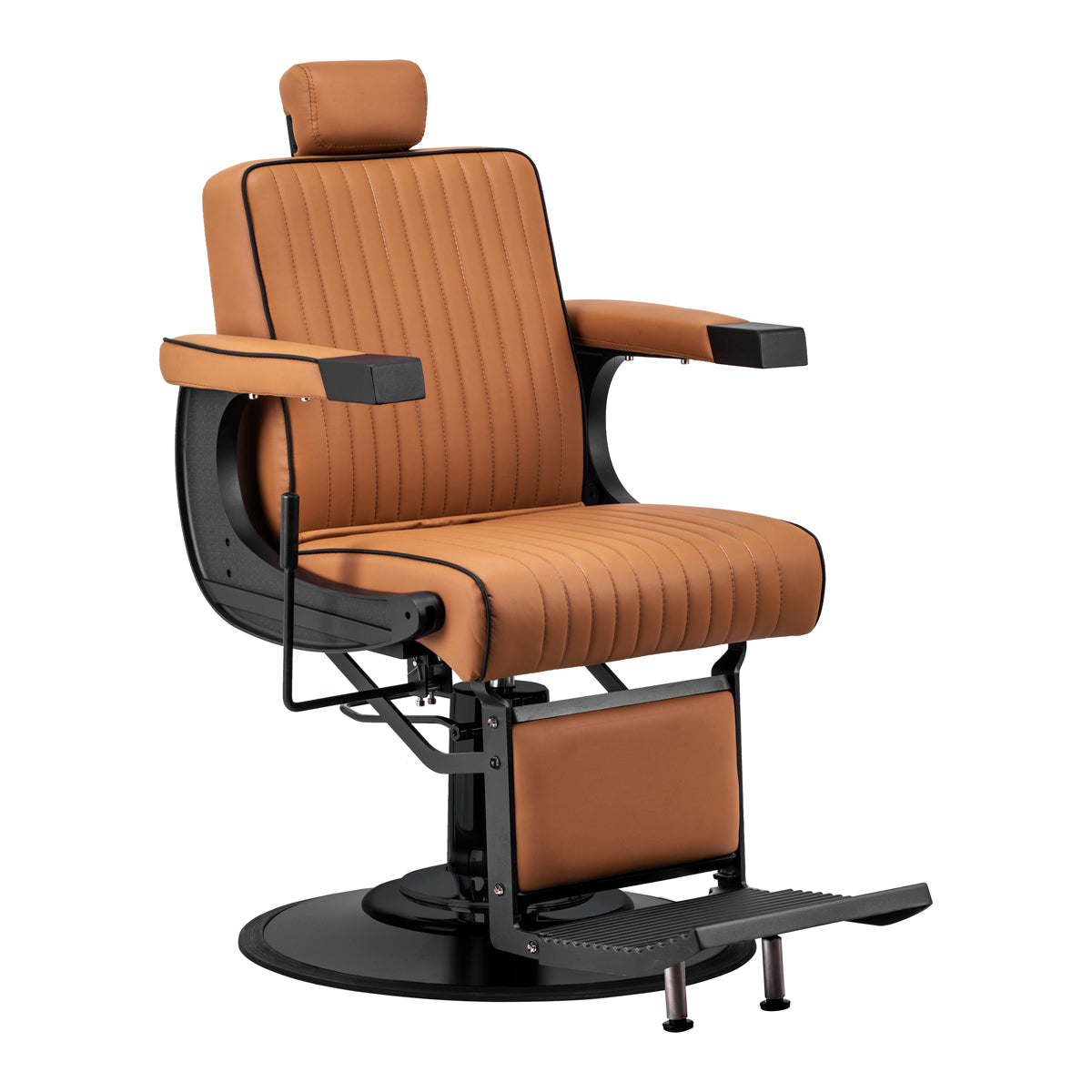 Gabbiano Barber Stuhl Visionerio Hellbraun