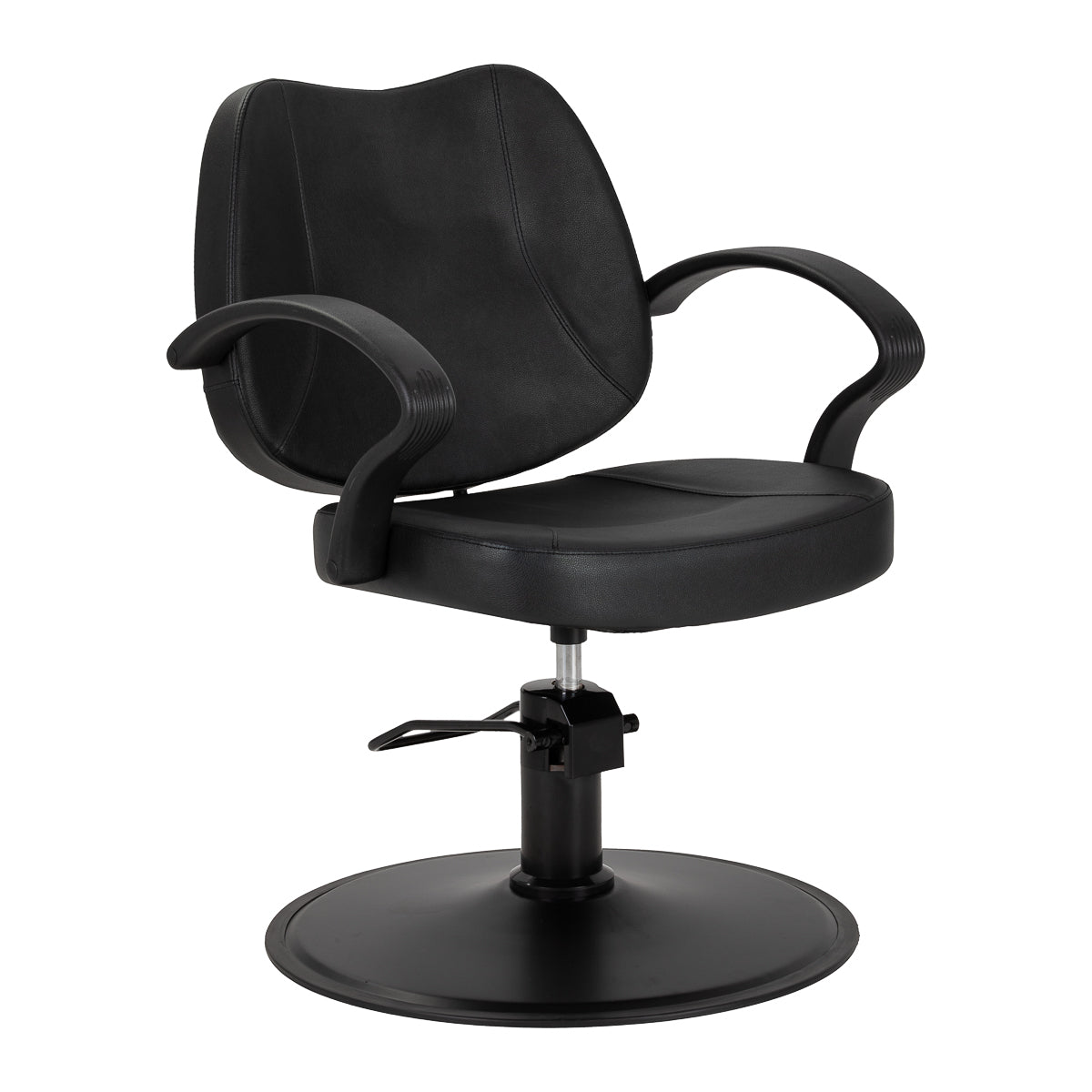 Hair System Friseurstuhl Borneo Schwarz