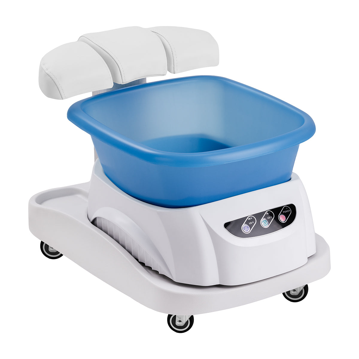 Azzurro Duschwanne mit Massagegerät und Weißem Wagen