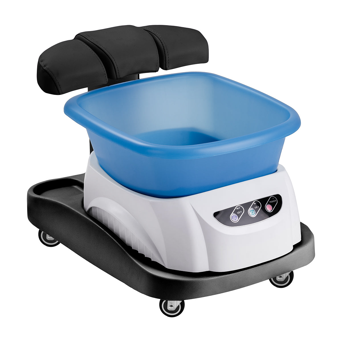 Azzurro Duschwanne mit Massagegerät und Weißem Wagen