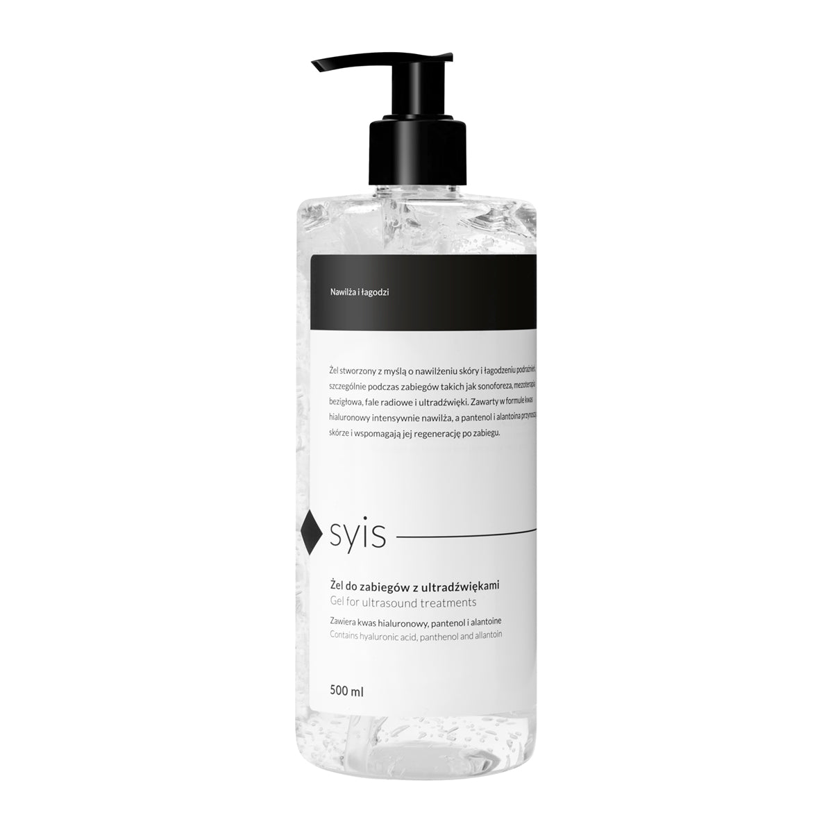 Syis Ultraschallbehandlung-Gel mit Hyaluronsäure 500 ml - Neu