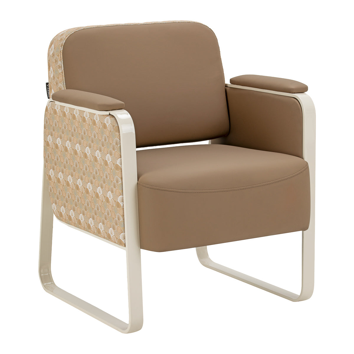 Wartezimmersessel Omega Grandeur Hellbraun