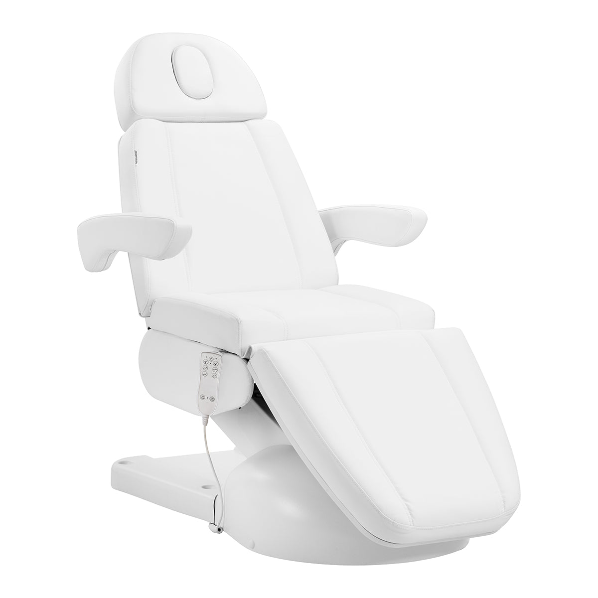 Azzurro Lux Kosmetikliege 3 m Weiß mit Heizung