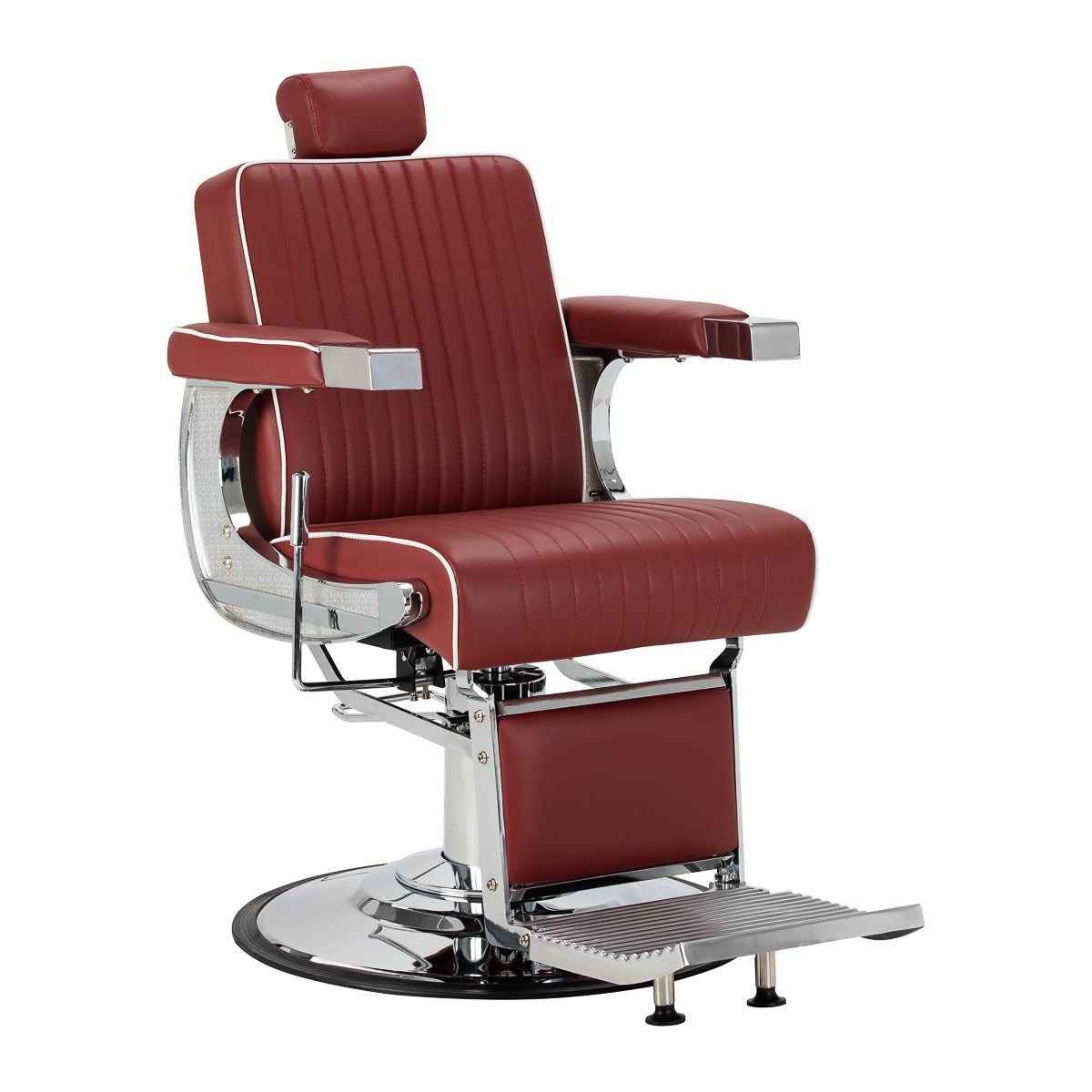 Gabbiano Friseurstuhl Visionerio Chromgestell