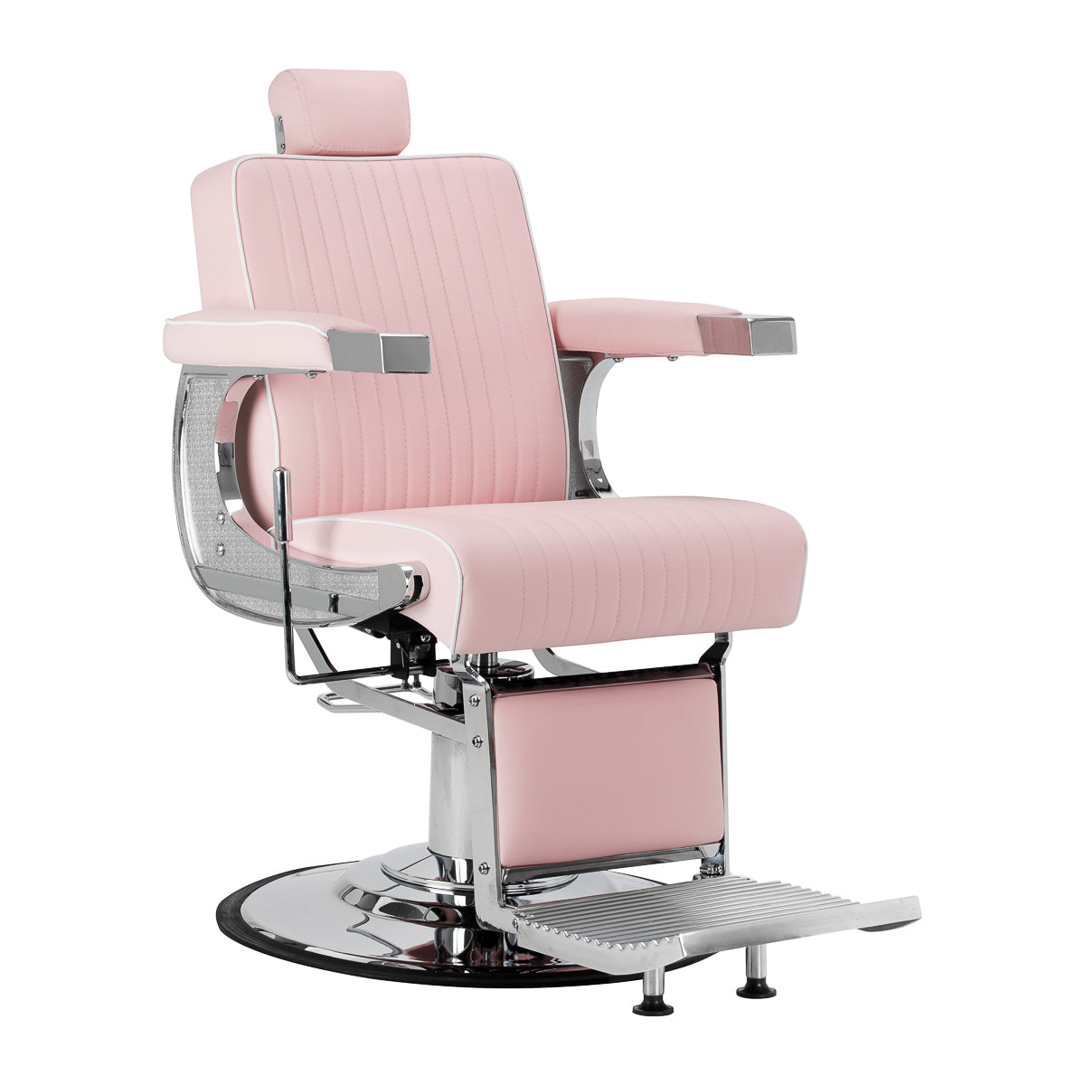 Gabbiano Friseurstuhl Visionerio Chromgestell