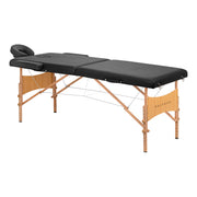 Klappbare Massageliege Holz Balance 2 Segmente 190 X 70