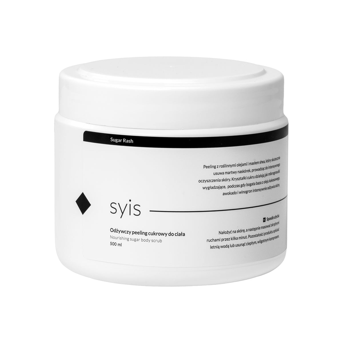 Syis Sugar Rash Pflegendes Zucker Körperpeeling 500 ml