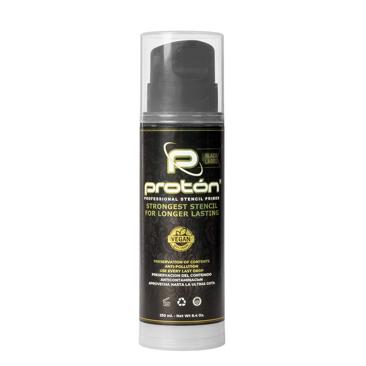 Black Label - Proton Professional Stencil Primer - Airless System - 250 ml