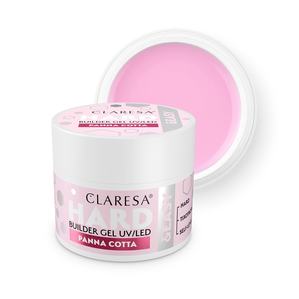 Claresa Hard&easy Builder GEL Panna Cotta 45 g