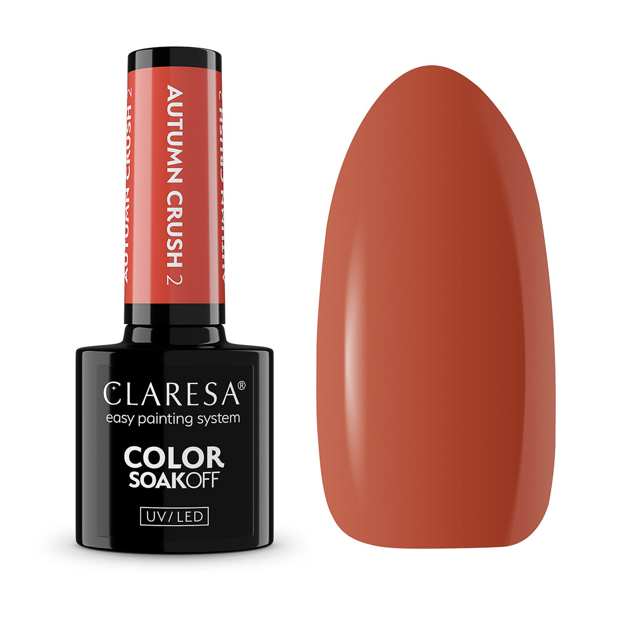 Claresa Hybrid-Nagellack Autumn Crush