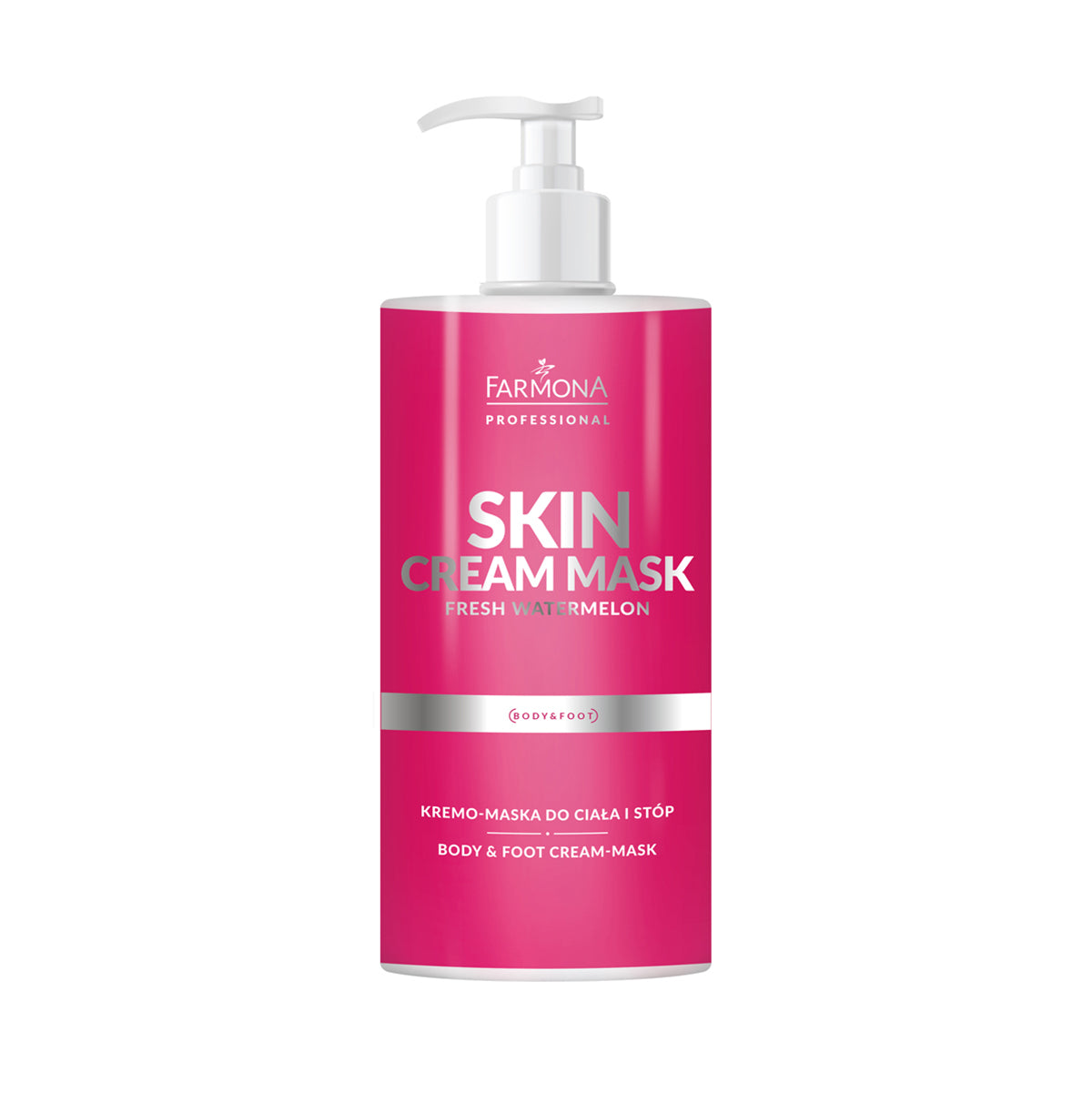 Farmona Skin Cream Mask Fresh Watermelon - Körper- und Fußcreme-Maske mit Wassermelone 500 ml